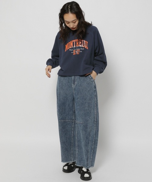 「niko and...」 デニムパンツ MEDIUM ブルー レディース_画像10