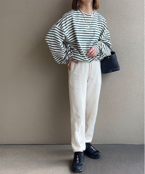 「feepur by saya」 長(zhǎng)袖カットソー MEDIUM オフホワイト レディース