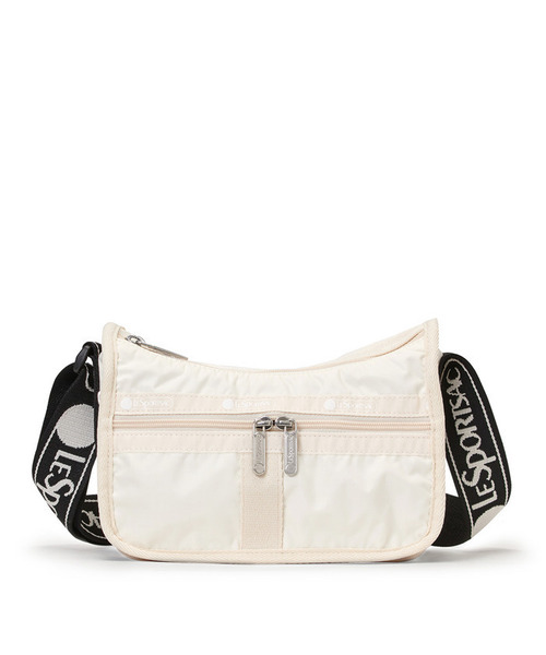美品 4849 LeSportsac レスポートサック ショルダーバッグホワイト レスポートサック ショルダーバッグ ホワイト レディース