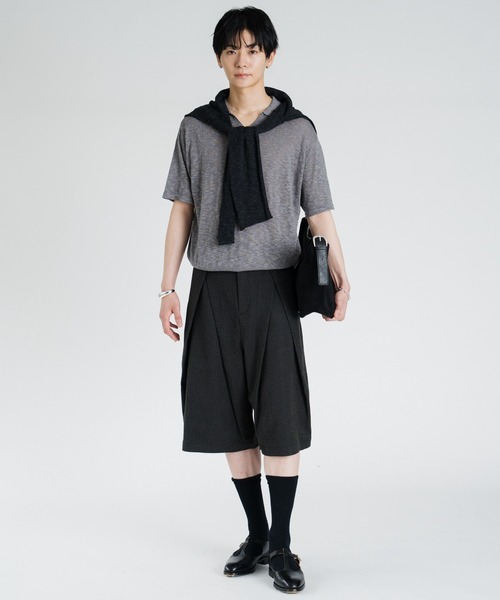 SINSS ショルダーストラップ ショルダーバッグ 2way slit half moon