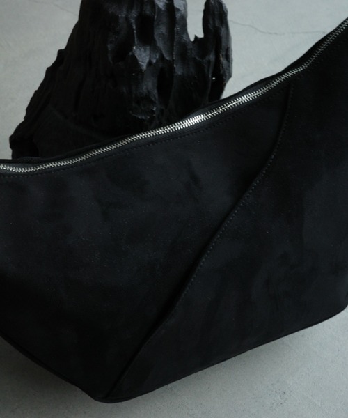 SINSS ショルダーバッグ 2way slit half moon bag / 2wayスリット