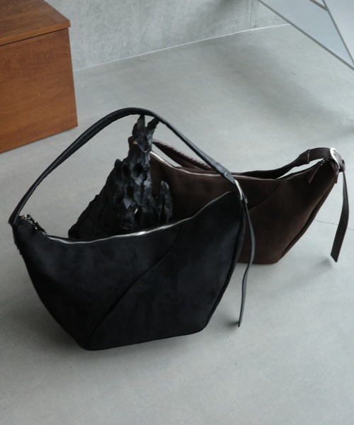 SINSS ショルダーバッグ 2way slit half moon bag / 2wayスリット