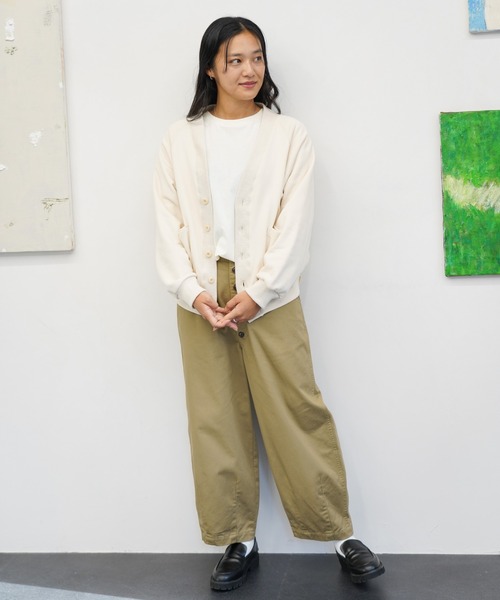 【美品！】 HARVESTY 裏毛スウェット カーディガン SWEAT CARDIGAN 裏毛スウェット カーディガン A52519 | HARVESTY
