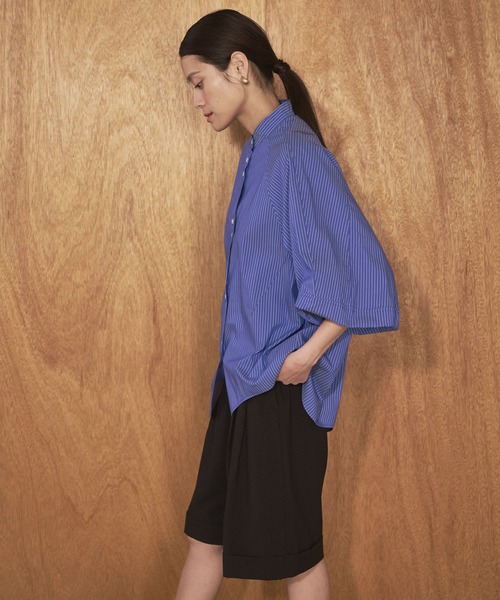 「Audrey and John Wad」 半袖ブラウス FREE ホワイト レディース_画像8