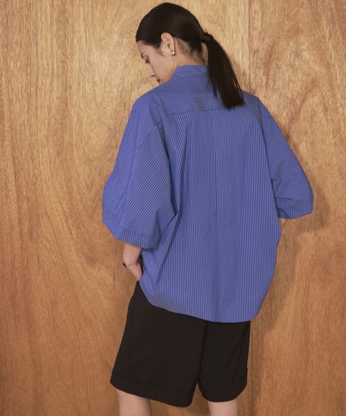 「Audrey and John Wad」 半袖ブラウス FREE ホワイト レディース_画像9