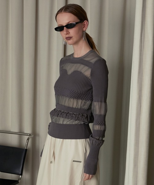 PRANK PROJECT（プランクプロジェクト） 長袖ニット FREE グレー