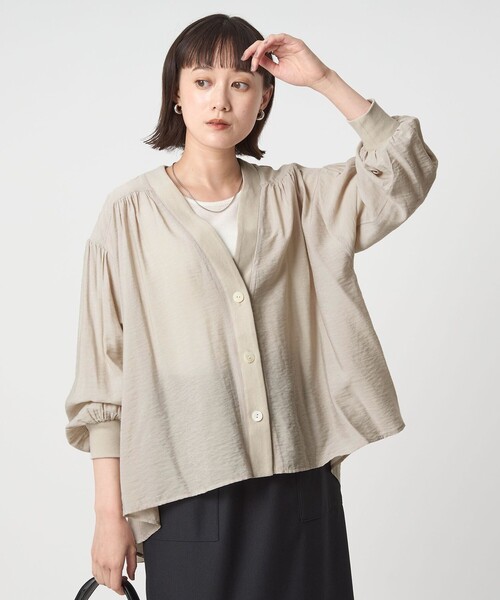 green label relaxing（グリーンレーベルリラクシング） ブラウス