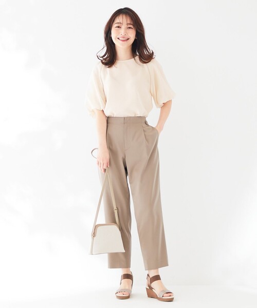 「ANY SIS」 半袖ブラウス 4 ピンク レディース_画像4