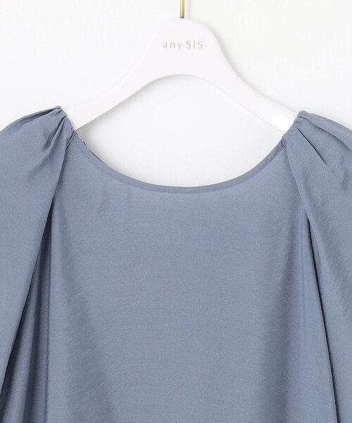 「ANY SIS」 半袖ブラウス 4 ピンク レディース_画像9