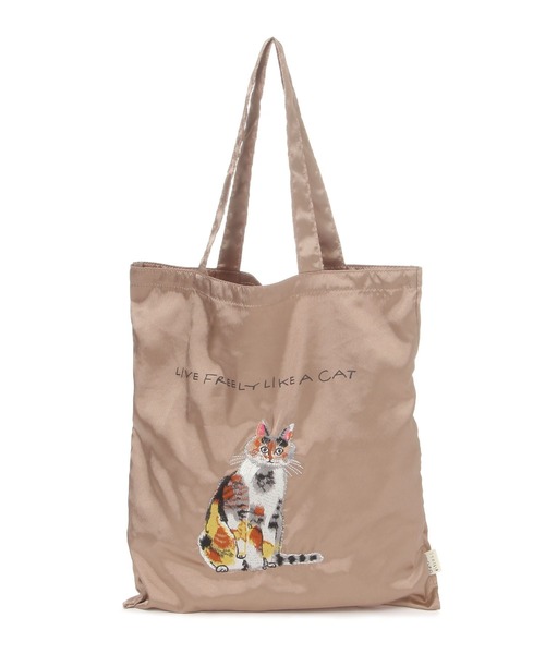 studio CLIP（スタディオクリップ） トートバッグ サテン刺繍トート