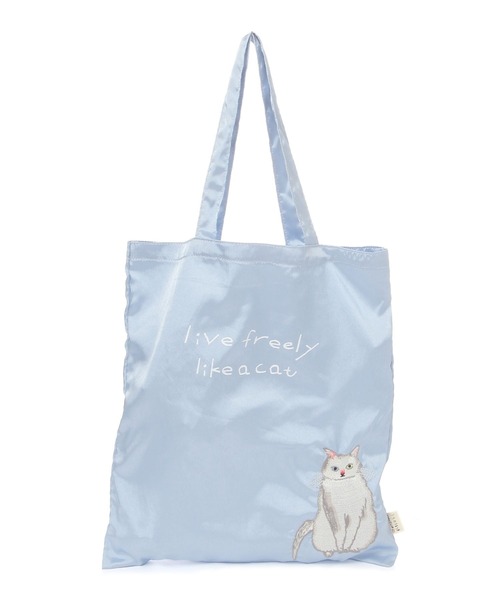 studio CLIP（スタディオクリップ） トートバッグ サテン刺繍トート