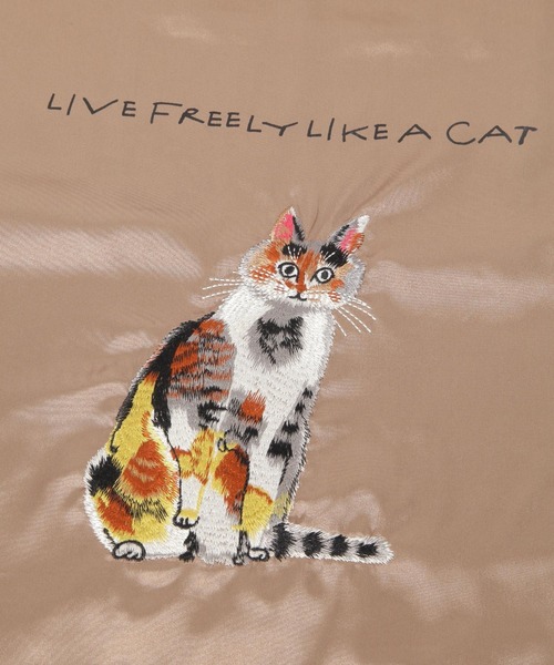 studio CLIP（スタディオクリップ） トートバッグ サテン刺繍トート