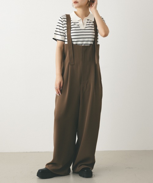 「MIEL CRISHUNANT」 半袖ニット FREE ブラック レディース_画像2