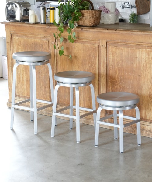 DULTON（ダルトン） 家具 ALUMINIUM ROUND STOOL S/アルミニウム
