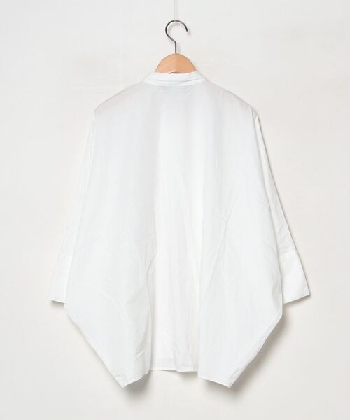 「mizuiroind」 ドルマンスリーブシャツ - ホワイト レディース_画像2