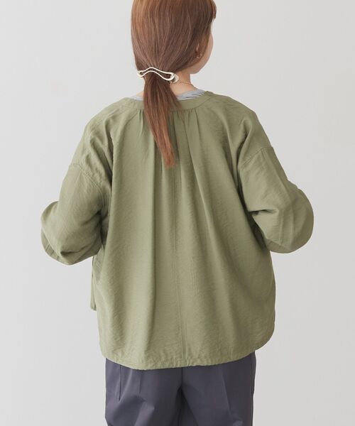 「AMERICAN HOLIC」 ブルゾン L チャコールグレー レディース_画像5