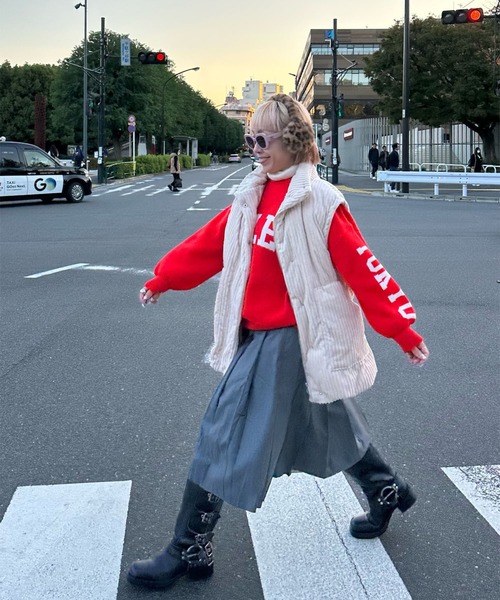 Alley Tokyo ベスト FREE アイボリー レディース : ZOZOTOWN Yahoo!店