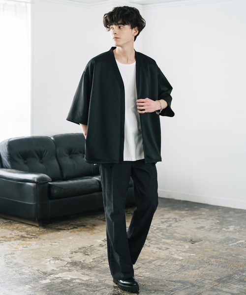 「Rocky Monroe」 カーディガン X-LARGE グレー メンズ_画像5