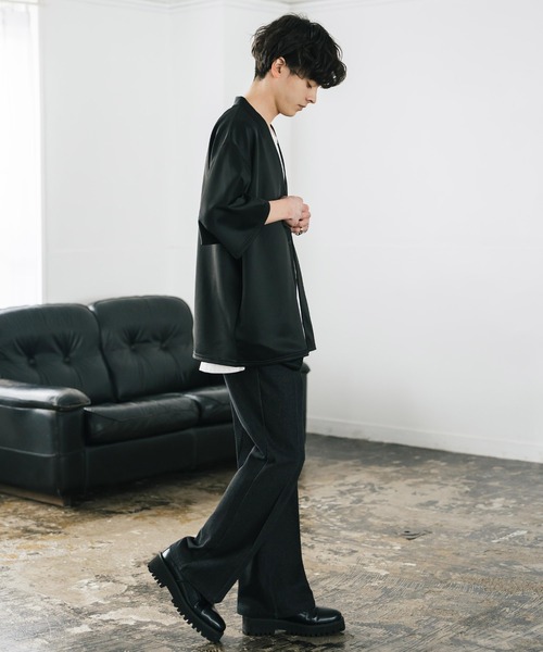 「Rocky Monroe」 カーディガン X-LARGE グレー メンズ_画像6