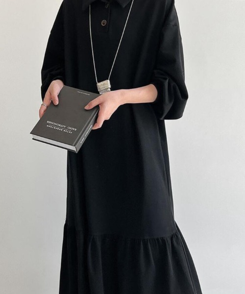 ワンピース フリルヘムポロワンピース : ZOZOTOWN Yahoo!店 - 通販