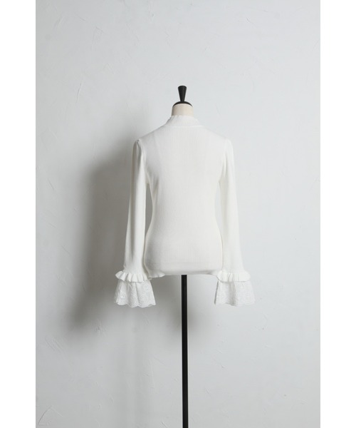 tocco - 新品tocco closetトッコクローゼット令嬢ニットトップスオフホワイト tocco closet（トッコ クローゼット） ニット セーター 「ZOZO限定