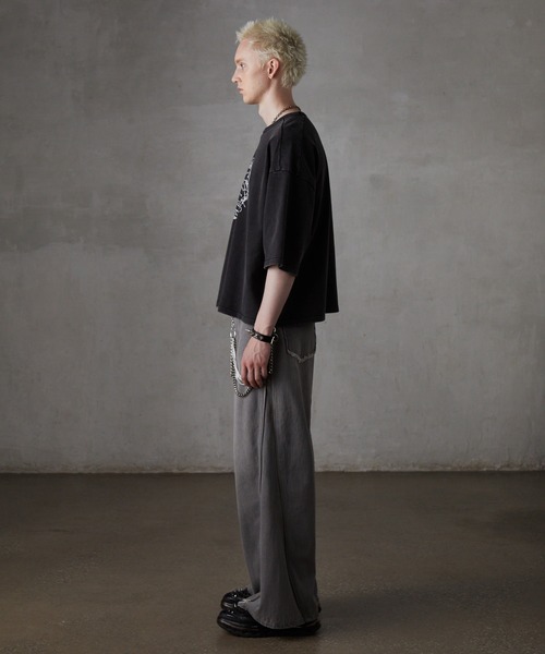 「GRANCY」 半袖Tシャツ L カーキ メンズ_画像7