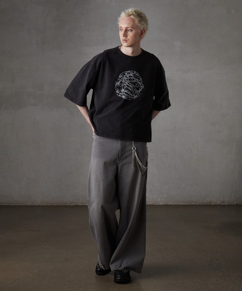 「GRANCY」 半袖Tシャツ L カーキ メンズ_画像8