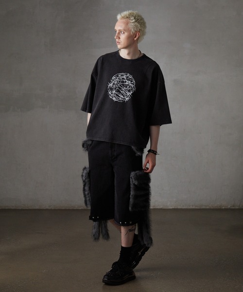 「GRANCY」 半袖Tシャツ L カーキ メンズ_画像9