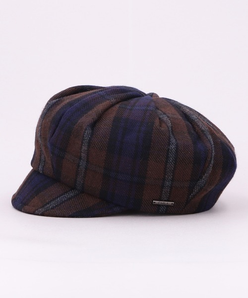 CA4LA（カシラ） 帽子 キャスケット CHEKCHEK CASQUETTE メンズ