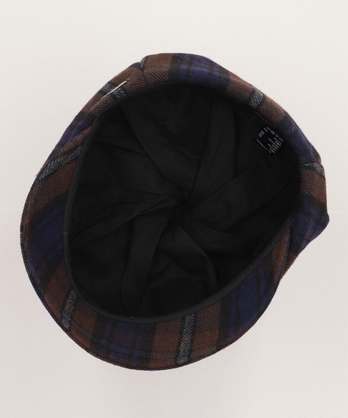 CA4LA（カシラ） 帽子 キャスケット CHEKCHEK CASQUETTE メンズ