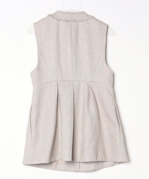 「RUIRUE BOUTIQUE」 ベスト S ベージュ レディース_画像2