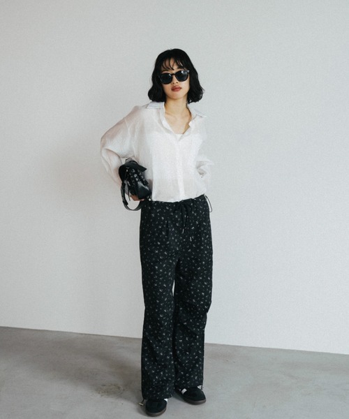 「duei」 長袖シャツ FREE ブルー レディース_画像4