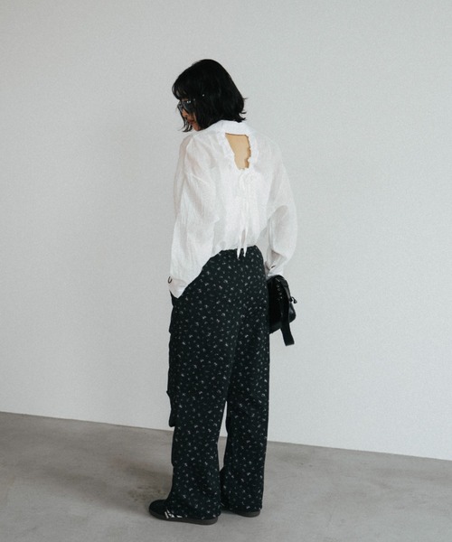 「duei」 長袖シャツ FREE ブルー レディース_画像5