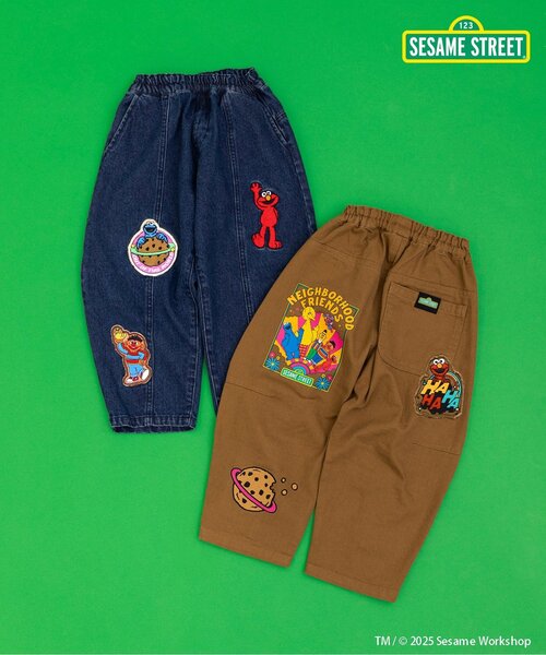 SESAME STREET（セサミストリート） ワイドパンツ パンツ WEB限定