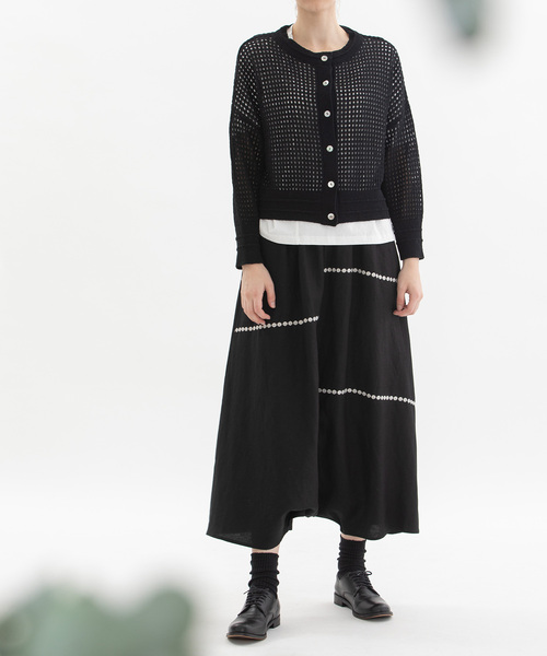 「nop de nod」 サルエルパンツ M ライトブルー レディース_画像9