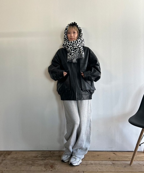 Kotoe（コトエ） マフラー ストール レオパード柄 マフラー ヒョウ柄