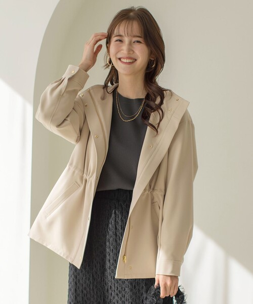 any SiS ショートコート ANY SIS（エニィスィス） トレンチコート コート 「低身長企画