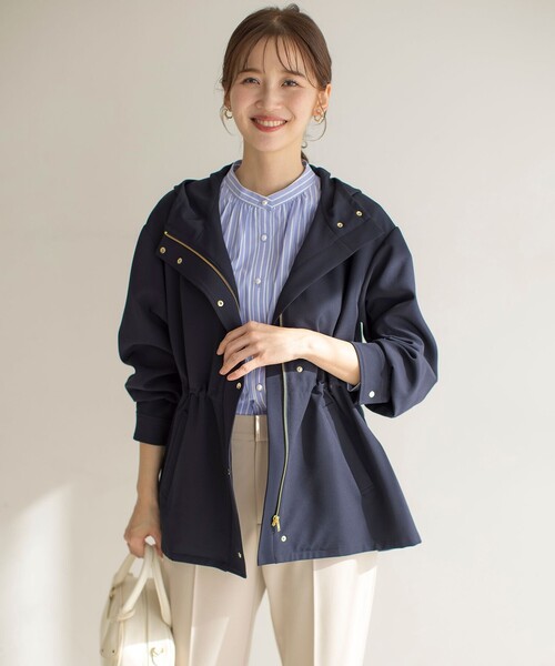 専用★anysis★コート エニィスィス エニシス anySiS 18AW コート 2WAYフード ノーカラー