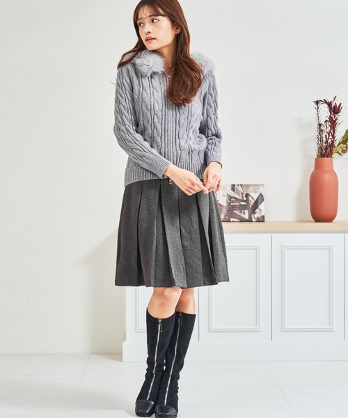 MISCH MASCH（ミッシュマッシュ） スカート ZOZO限定 ベルト付き