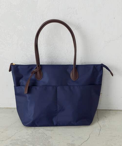 「MONO COMME CA」 トートバッグ FREE ネイビー レディース_画像5