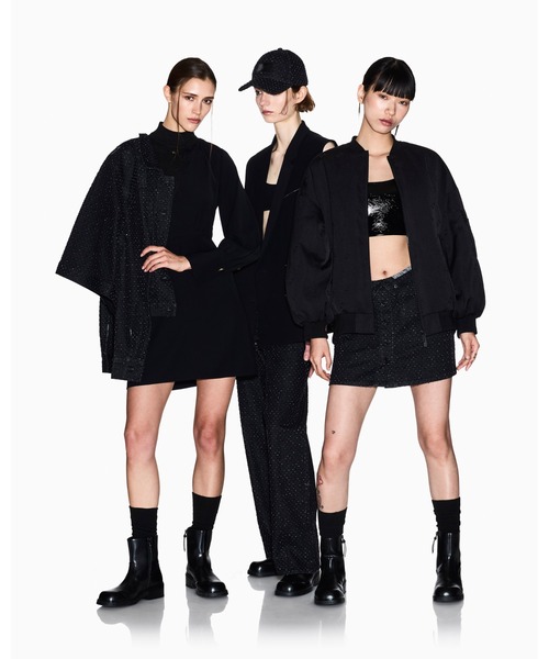 ARMANI EXCHANGE ワイドパンツ ジーンズ デニム デニムパンツ 「A|X 