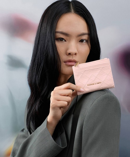 CHARLES & KEITH(チャールズ&キース) 財布 Duo ドゥオ キルト CHARLES & KEITH(チャールズ&キース) 財布 Duo ドゥオ キルト