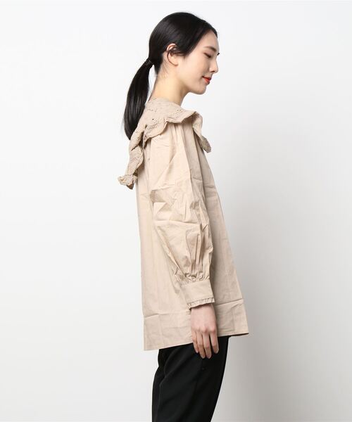 「Dita」 「.KOM」長袖ブラウス FREE ホワイト レディース_画像2