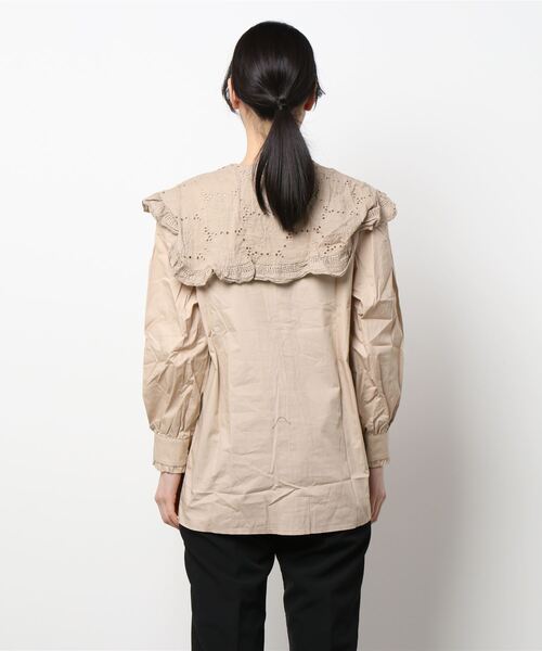 「Dita」 「.KOM」長袖ブラウス FREE ホワイト レディース_画像5