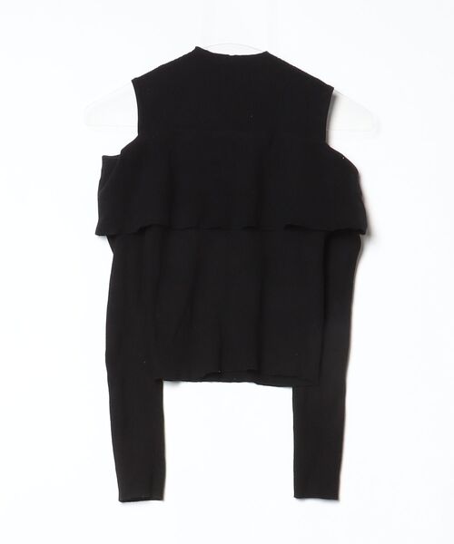 「MERCURYDUO」 長袖ニット「MARY QUANTコラボ」 FREE ブラック レディース_画像2