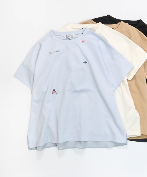 STUDIO PICONE（スタジオピッコーネ） tシャツ コットン100％前後切替