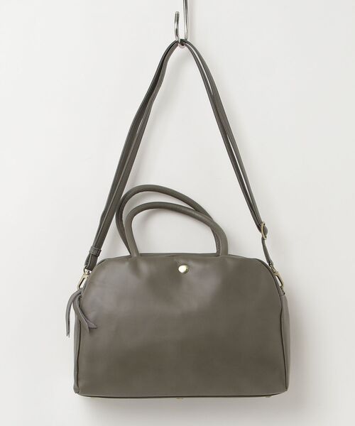 トートバッグ Neutral gray  NH405ハスキー トートバッグ2WAY レディースの画像