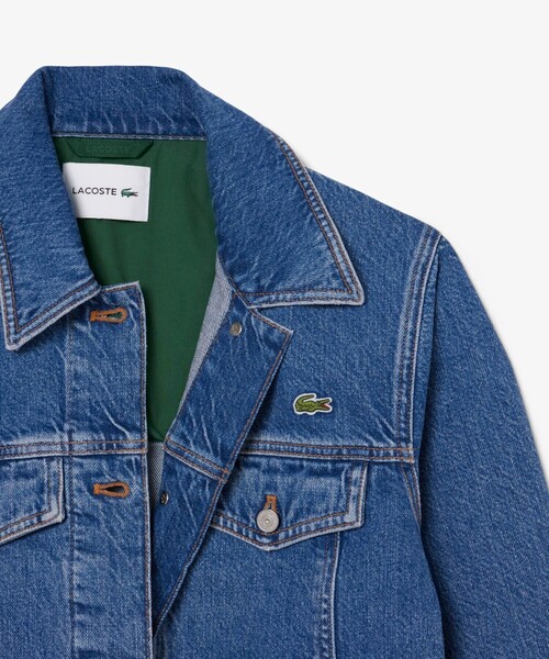 LACOSTE デニムジャケット LACOSTE（ラコステ） デニムジャケット gジャン ベーシックデニム