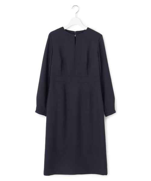 23区 L」 長袖ワンピース 46 ネイビー レディース : ZOZOTOWN Yahoo!店