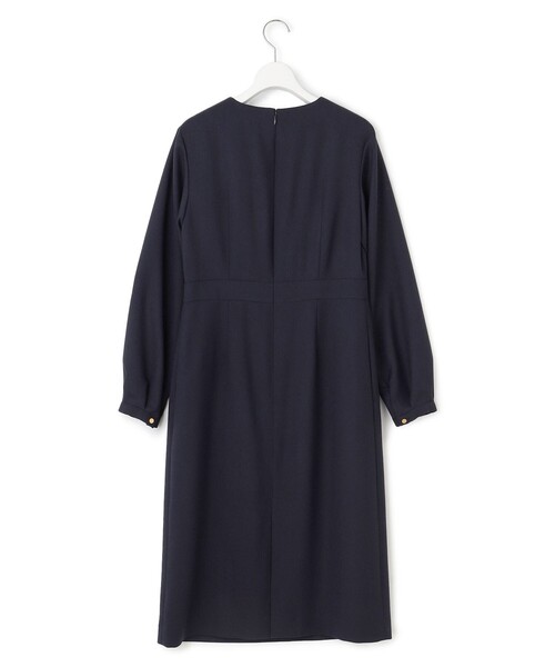 23区 L」 長袖ワンピース 46 ネイビー レディース : ZOZOTOWN Yahoo!店